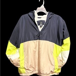 Justify Black and Yellow Colorblock Jacket